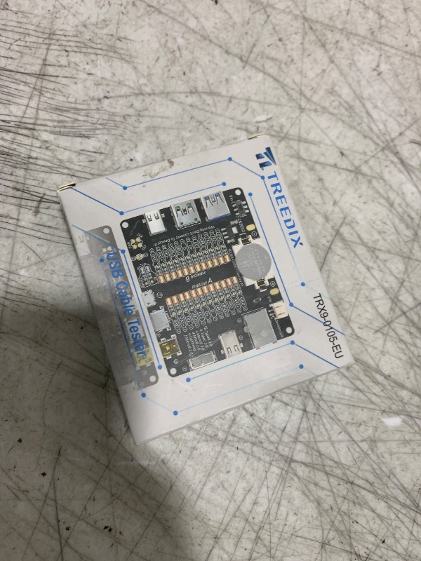 Photo 1 of Treedix USB Cable Tester Board USB Cable Checker Data Wire with Acrylic Case Charging Test Data Line Type-C Micro Type A Type B