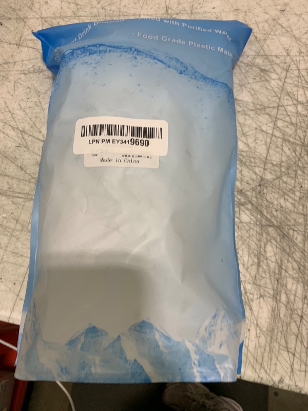 Photo 1 of 100 Pack Reusable Ice Cube for Drinks, Clear Round Shape Plastic ice Cubes Without Diluting BPA Free, Refreezable Ice Cubes for Coffee, Wine, Whiskey, Cocktails (Transparent)