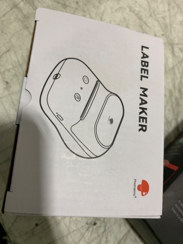 Photo 1 of M04S Bluetooth Portable Printer- 4 inch Thermal Label Printer Bluetooth Photo Sticker Maker Machine Mini Printer Compatible with iOS & Android for Document, Study Notes, Sticker, Label, Journal, White