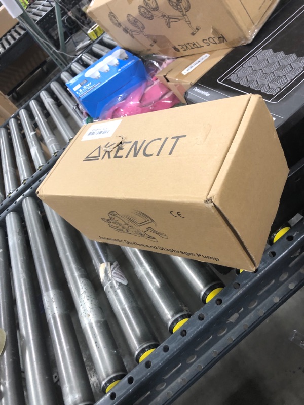 Photo 1 of KENCIT T33 Automatic On-Demand Diaphragm Pump 115Vac, 4.0GPM, 45PSI, Industrial Water Pressure Pump for Kitchen, Bathroom, RV, Marine Yacht, Caravan, Garden