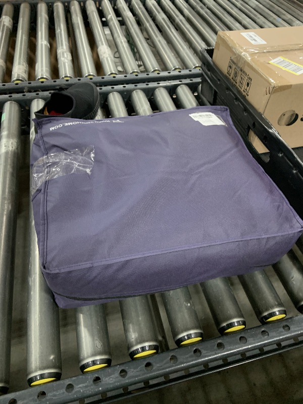 Photo 1 of YnM Weighted Blanket,Heavy 100 Percent Oeko-Tex Certified Cotton Material, Bed Blanket for One Person of 160lbs, Ideal for Queen/King Bed (60x80 Inches, 17 Pounds, Monaco Blue)