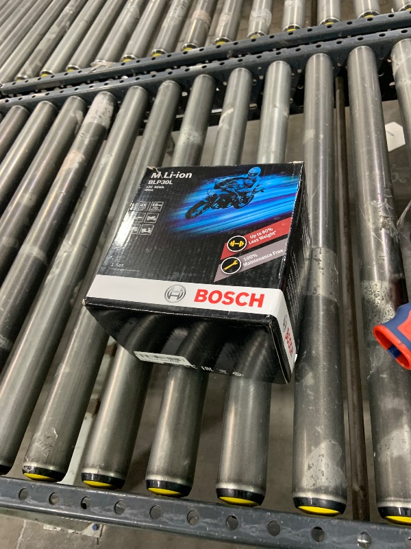 Photo 1 of BOSCH BLP30L, Group 30, Lithium Power Sport Battery, 480CA 12V for Motorcycle, ATV/UTV, 4-Wheeler, Snowmobile, Personal Watercraft, Scooter, and Jet Skis