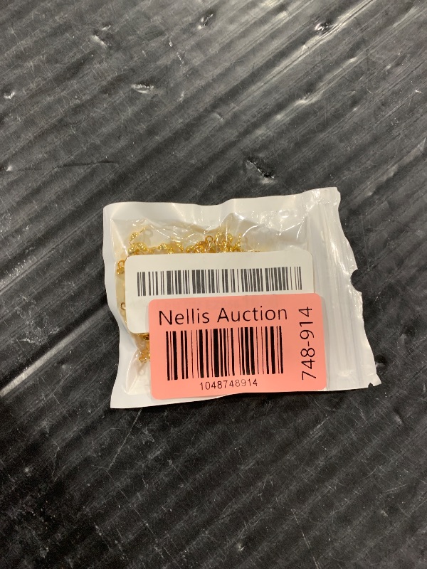 Photo 1 of 100 Pcs 18K Gold Crimp Beads for Jewelry Making - 4mm Crimp Bead Covers, Knot Covers for Jewelry Making, Knot Covers Clamshell Fold-Over Bead Covers for DIY Bracelets Necklaces