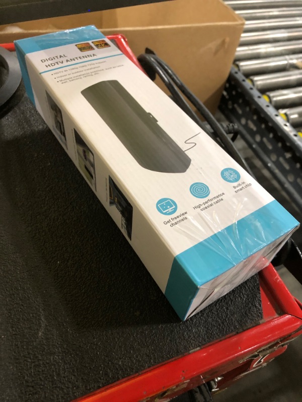 Photo 1 of 2025 Upgraded TV Antenna for Smart TV, 1800+ Miles Range Strongest for Local Channels with Amplifier Signal Booster, Waterproof Design, 33FT Coax Cable-Support 4K 1080p TV Antenna Indoor Ourdoor