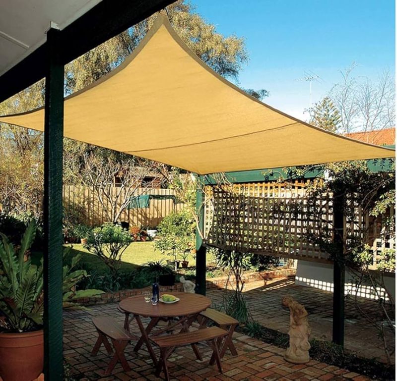 Photo 1 of Sun Shade Cloth Mesh Tarp 90% UV Block