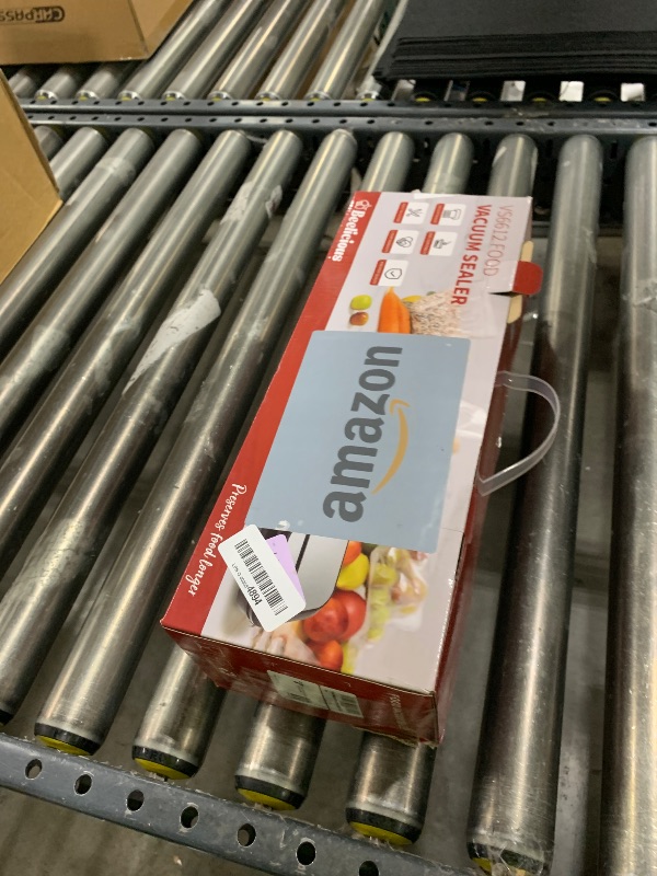 Photo 1 of Vacuum Sealer Machine, with Starter Kit and 2-Year Warranty, Beelicious Automatic Air Sealing for Food Storage, Build-in Cutter, Moist Mode, EXT-VAC