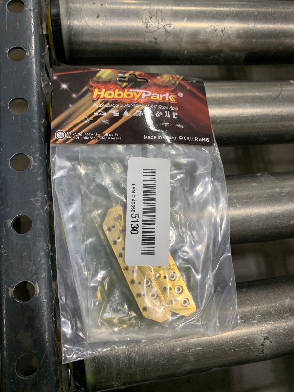 Photo 1 of HobbyPark Brass Boulder Bars Weights for 1/18 Traxxas TRX4M Upgrades Accessories (Gold)