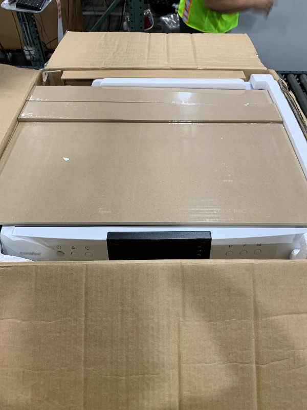 Photo 1 of COMFEE’ Portable Mini Dishwasher, Energy Star, Countertop, 6 Place Settings, with 8 Washing Programs, Speed, Baby-Care, ECO& Glass, Dish Washer for Dorm, RV& Apartment, White