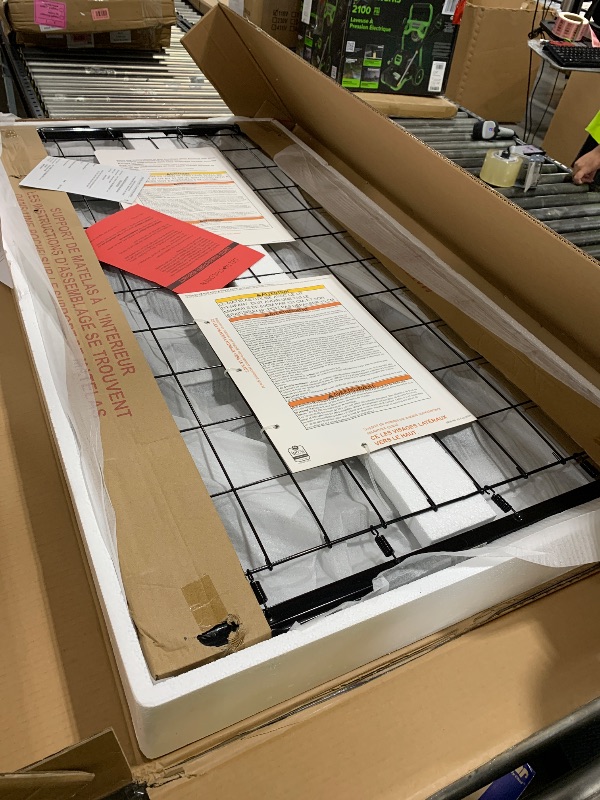 Photo 1 of Delta Children Essex 4-in-1 Convertible Baby Crib, Grey with Natural Legs