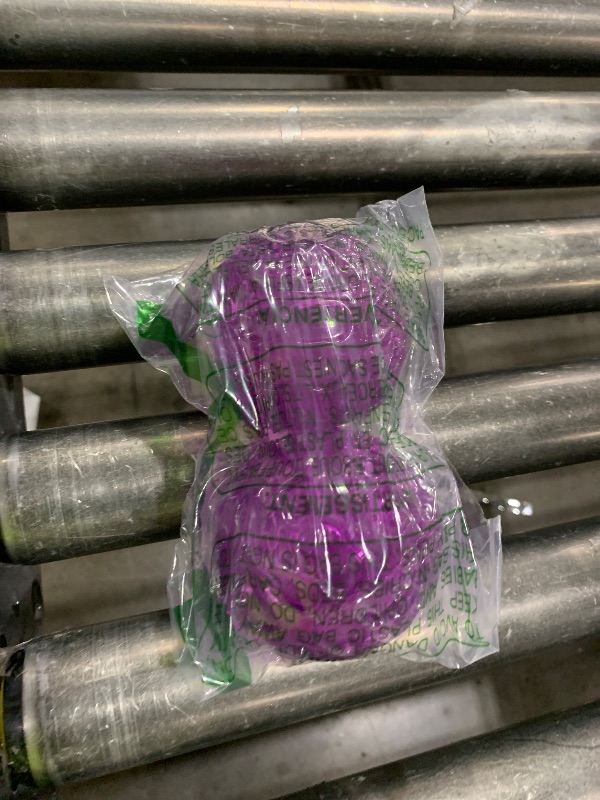 Photo 1 of PJDH 3'' Squeaky Dog Toy Balls for Lagre Medium Breed, Indestructible Dog Balls for Playing, Fetching & Retrieving, Durable Aggressive Chewers, 2 PCS Purple