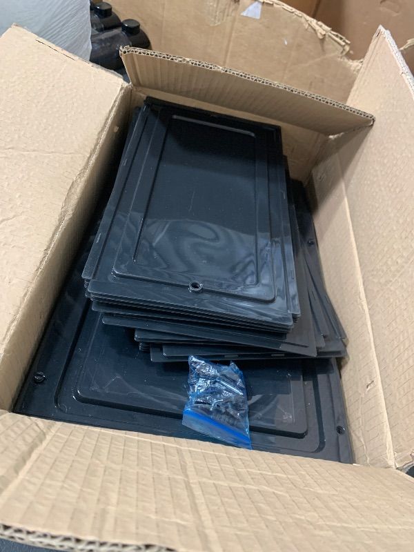 Photo 1 of Hat Organizer for Baseball Caps,set of 6, Transparent Hat Storage Box, Hat Holder With Clear Magnetic Door, Stackable Hat Rack, Easy to Assemble Stylish Hat Display(13.5 "x 10.6" x 7.5 ")