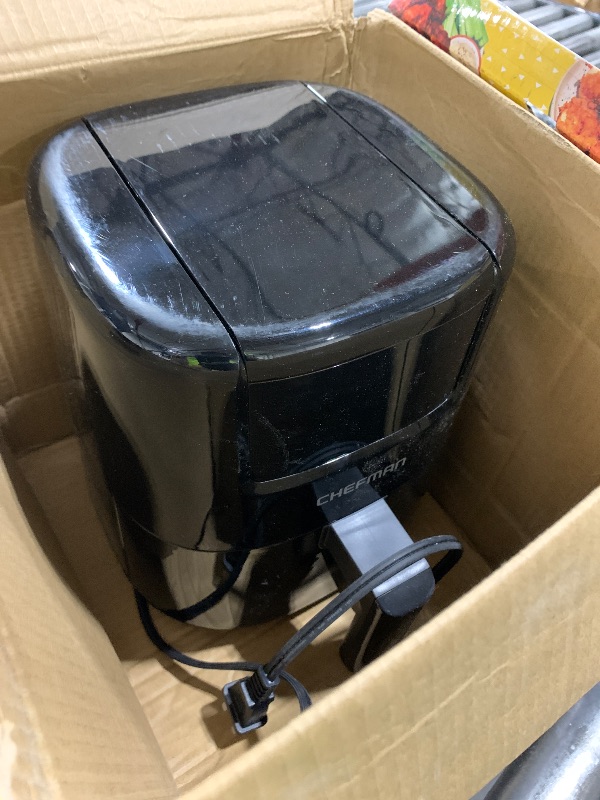 Photo 1 of CHEFMAN 2 Qt Mini Air Fryer – Digital Space-Saving Compact Air Fryer with Nonstick and Dishwasher Safe Basket