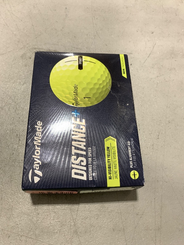 Photo 1 of TaylorMade Golf 2021 TAYLORMADE YELLOW DISTANCE+ GOLF BALLS, LARGE