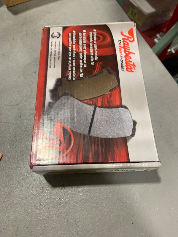 Photo 1 of Raybestos R-Line Automotive Replacement Front Brake Pad Set for Select Acura, Honda (MGD914CH)