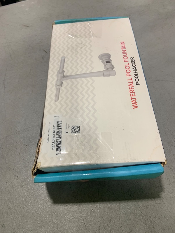 Photo 1 of [Patent Pending] POOLHACKER 2025 Upgrade Pool Fountain - Dual Spray Water Fountains for Above Ground/Inground Pools, 2-in-1 Adjustable Waterfall Pool Sprinkler Fountain (for in-tex & for Best-Way)