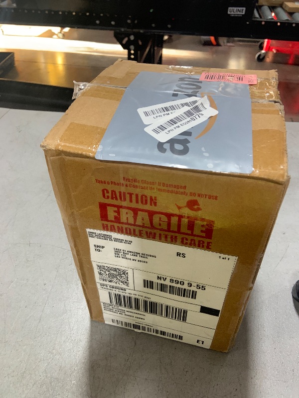 Photo 1 of 1 Gallon Drink Dispenser with Spigot 18/8 Stainless Steel – Airtight & Leakproof Glass Sun Tea Jar with Anti-Rust Lids, Beverage Dispenser for Parties (Black)