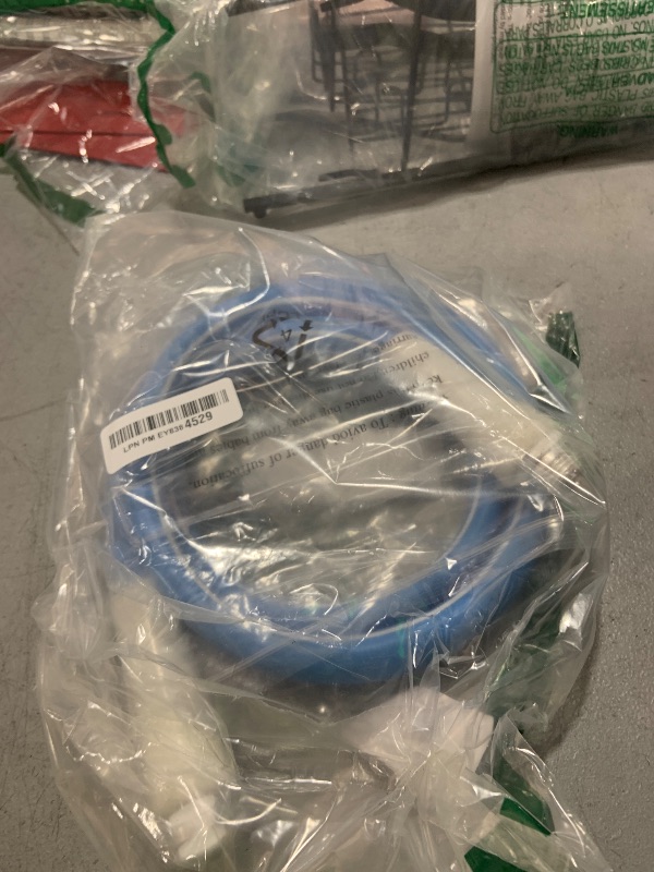 Photo 1 of Fevone 5ft Hose Reel Leader Hose, 5/8" ID, 600 PSI, Hybrid Polymer, Kink-Resistant, Flexible, Durable, Leak-Free, 3/4" GHT Aluminum Fittings, Drinking Water Safe