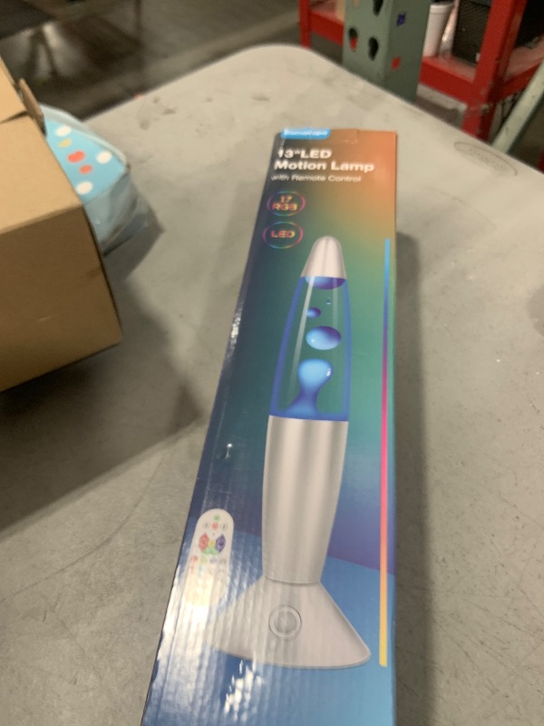 Photo 1 of 17 Colors Changing Liquid Motion Lamp with Remote: 13.5" LED Night Light for Kids Adults - Relaxing Table lamp for Bedroom Office - Glitter Mood Lighting for Home Decor Christmas Decorations Indoor