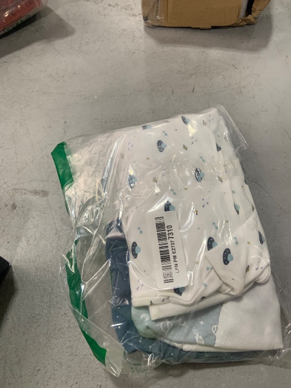 Photo 1 of 3-Pack Organic Baby Swaddle Sleep Sacks - Swaddles for Newborns, Infant 0-3 Months, Baby Girls, Boys, Soft & Snug Newborn Sleep Sack, Nursery Swaddling Blankets (Galaxy)