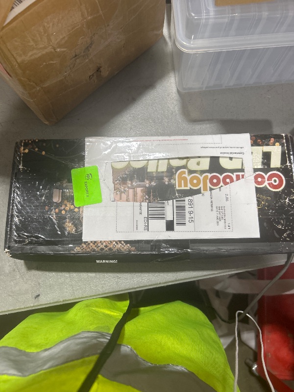 Photo 1 of 10 Pack Big Light Up BOBO Led Balloons with Sticks - Clear Balloons with Lights, Glow in the Dark, Flicker in the Daylight - Perfect Glow Party Supplies for Birthday, Wedding, Graduation, Warm White