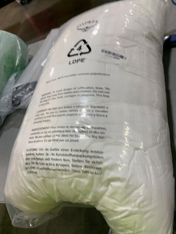 Photo 1 of Beckham Hotel Collection Bed Pillows King Size Set of 2 - Down Alternative Bedding Gel Cooling Big Pillow for Back, Stomach or Side Sleepers