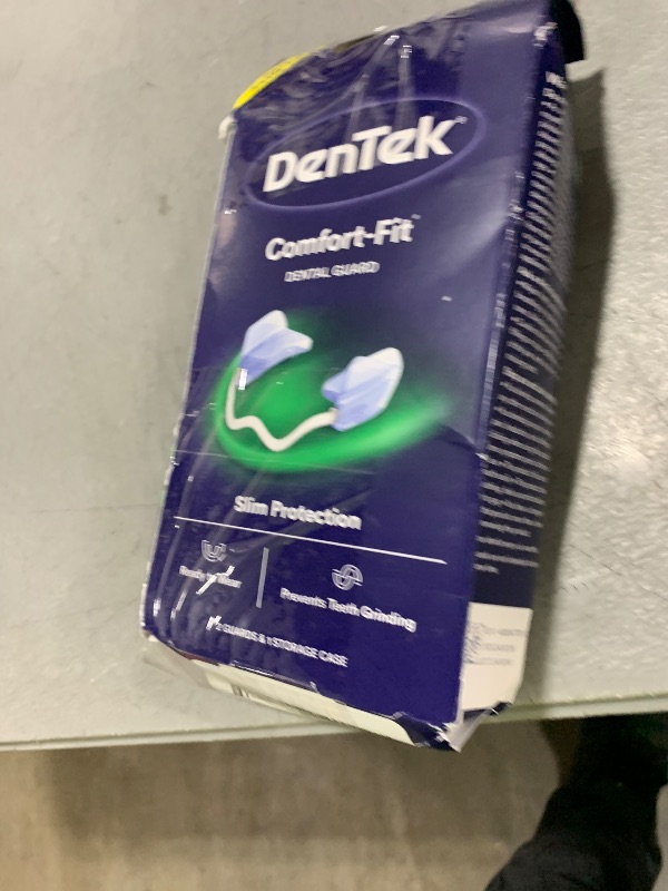 Photo 1 of DenTek Comfort-Fit Dental Guard For Nighttime Teeth Grinding, Comfort-Fit Guard, 2 count(Pack of 1)