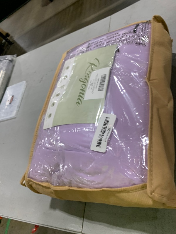 Photo 1 of ROSGONIA Twin/Twin XL Comforter Set for College Girls Boys Lavender, 1 Purple Comforter & 1 Pillowcase Lightweight Kids Comforter Soft Dorm Bedding