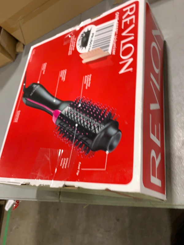 Photo 1 of REVLON One-Step Volumizer Hair Dryer and Styler – Easy Salon-Style Blowouts – Less Frizz, More Shine, and Reduced Heat Damage, for All Hair Types and Lengths (Black)