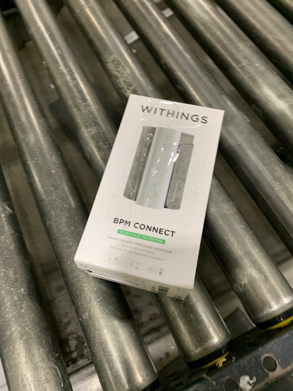 Photo 1 of Withings BPM Connect - Digital Blood Pressure Cuff & Heart Rate Monitor - Blood Pressure Machine Arm Cuff, FDA Cleared, FSA/HSA Eligible, IOS & Android
