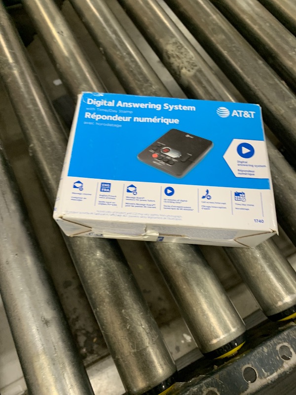 Photo 1 of ATT Digital Answering System Black 1740