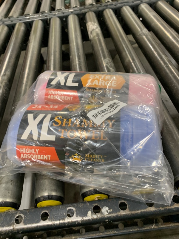 Photo 1 of Premium XL Shammy Towel for Car - 2pk (34"x25") - Super Absorbent Chamois Cloth for Drying - Spots & Scratch-Free, Reusable