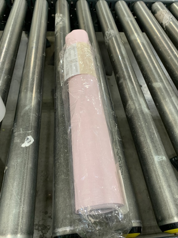 Photo 1 of Sevalo Pink Peel and Stick Wallpaper Contact Paper for Cabinets Pink Textured Wallpaper Removable Adhesive Bathroom Waterproof Bedroom Girls Liner