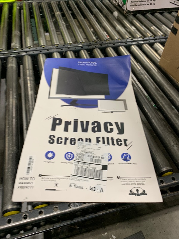 Photo 1 of [2 Pack] 27 Inch Computer Privacy Screen for 16:9 Aspect Ratio Widescreen Monitor, Eye Protection Anti Glare Blue Light Computer Monitor Privacy Filter, Removable Anti-Scratch 27in Protector Film