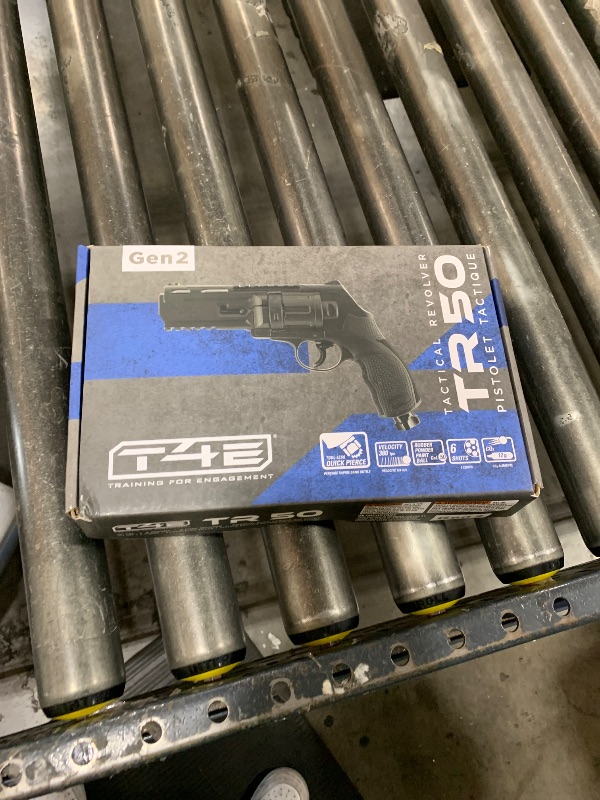 Photo 1 of T4E TR50 Gen 2 Revolver .50 Caliber Training Pistol Paintball Gun Marker