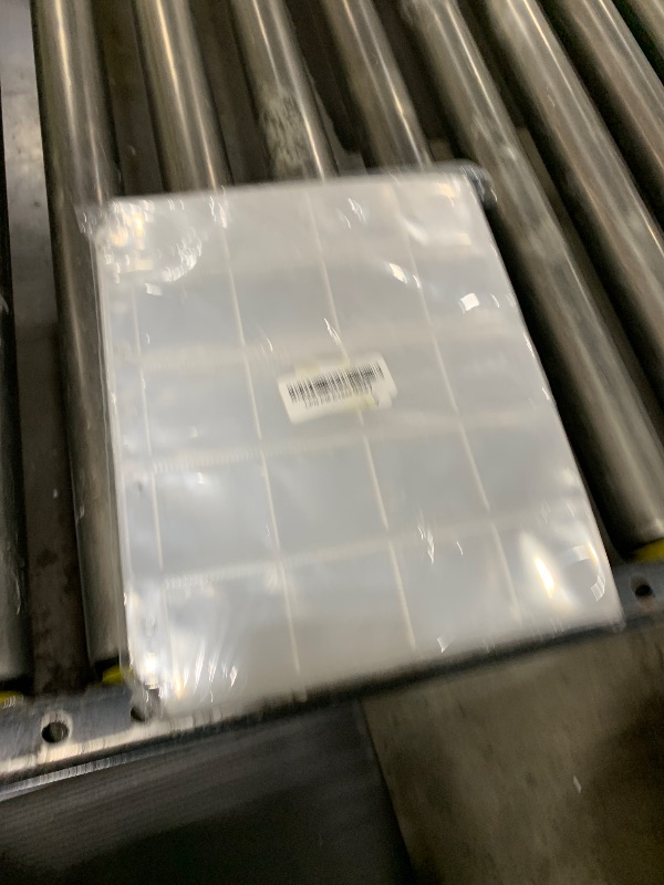 Photo 1 of 50-Sheets 20-Pocket Thumb-Cut Coin Pages - Coin Pocket Pages for 2 x 2 Inch Cardboard Coin Holders, Collecting Sleeves for Coin Flips, 1000 Pockets for Coin Binder, Coin Collection Storage Supplies