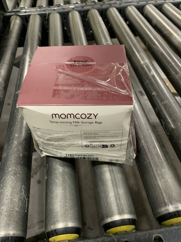 Photo 1 of Momcozy Easy Pour Breastmilk Storage Bag, 8Oz, Temp-Sensing Color Change, 120 Count Milk Bag with Self Standing for Breastfeeding, No Leak Presterilized for Freezer, Recyclable & BPA Free