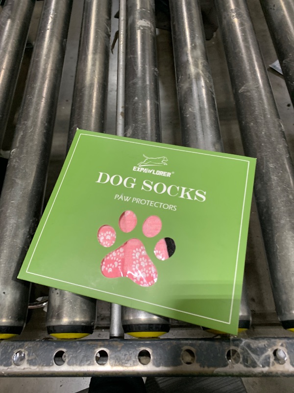 Photo 1 of EXPAWLORER Anti Slip Dog Socks to Prevent Licking Paws, Dog Shoes for Hot Pavement, Dog Booties for Small Medium Large Senior Dogs, Traction Control Dog Boots & Paw Protectors for Hardwood Floors