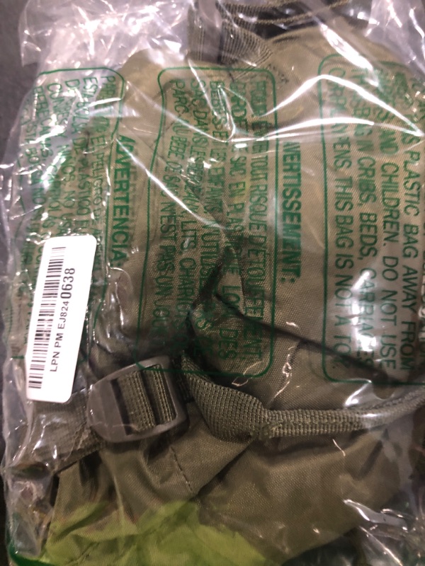 Photo 1 of M-Tac Compression Stuff Sack for Sleeping Bag Military Water Resistant Compression Bag Lightweight Nylon Compression Sack for Travel, Camping, Hiking, Outdoor (Olive, L - 24 liters)