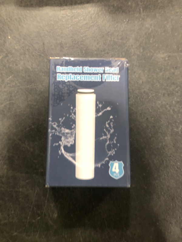 Photo 1 of 4 Pack Replacement Filters Compatible With Cobbe® Handheld Shower Head,Water Filter For Water Softening,Removes Chlorine(White)