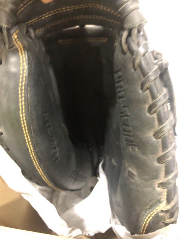 Photo 1 of Rawlings | Heart of The Hide Series Baseball Glove | A. RUTSCHMAN Catcher's Mitt - 34' | RHT | 1-Piece Solid Web | Black