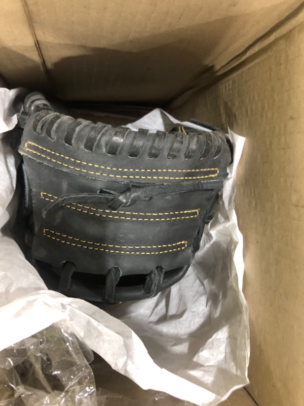Photo 1 of Rawlings | Heart of The Hide Series Baseball Glove | A. RUTSCHMAN Catcher's Mitt - 34' | RHT | 1-Piece Solid Web | Black