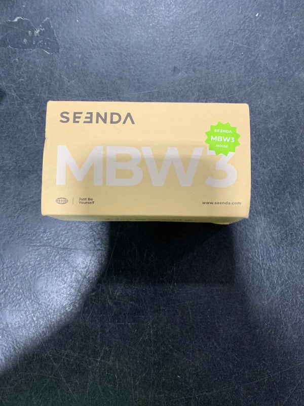Photo 1 of seenda Wireless Mouse, Bluetooth & 2.4G USB Dual Mode for Laptops & Computers - Mac & Windows Compatible - Black