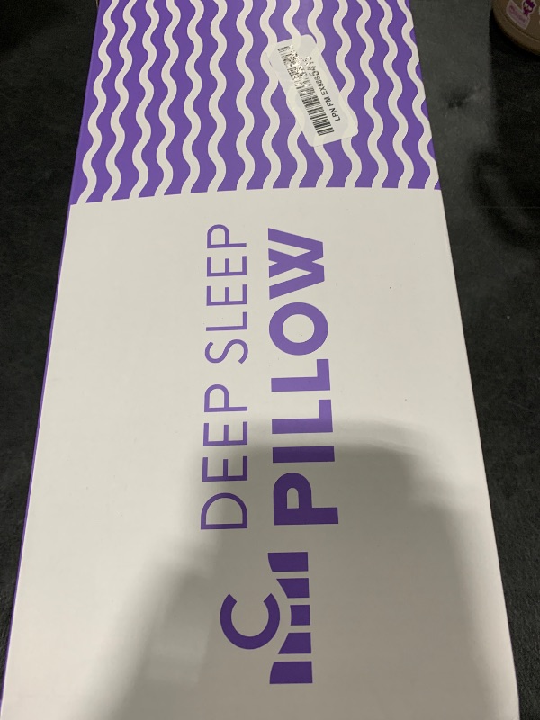 Photo 1 of C CUSHION LAB Deep Sleep Pillow, Patented Ergonomic Contour Design for Side & Back Sleepers, Orthopedic Cervical Shape Gently Cradles Head & Provides Neck Support & Shoulder Pain Relief - Calm Grey