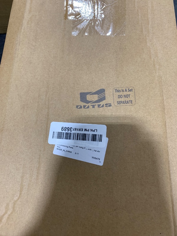 Photo 1 of Outus 5.9'' Diameter 61'' Long Portable Air Conditioner Hose with Square Exhaust Hose Tube Adapter Portable Air Conditioner Ducting Parts
