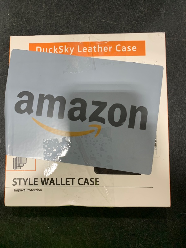 Photo 1 of DuckSky Compatible with iPhone 16 6.1" Genuine Leather Wallet case?RFID Blocking??4 Credit Card Holder??Real Leather? Flip Folio Book Phone case Protective Cover Women Men for Apple 16 case Purple