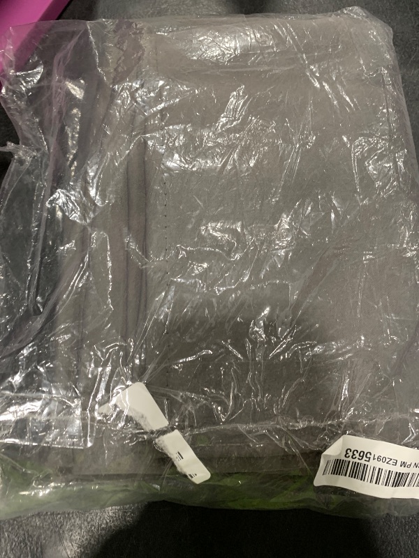 Photo 1 of NICETOWN Bedroom Curtains Blackout Drapery Panels, Three Pass Microfiber Thermal Insulated Solid Ring Top Blackout Window Curtains/Drapes (Two Panels, 34 x 54 inches, Gray)