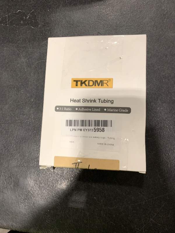 Photo 1 of TKDMR 10pcs 1/0 AWG-3/8 Battery Lugs,Heavy Duty Wire Lugs,Ring Terminals,Battery Cable Ends,0 Guage terminals,Battery Terminal Connectors with 10pcs 3:1 Heat Shrink Tubing