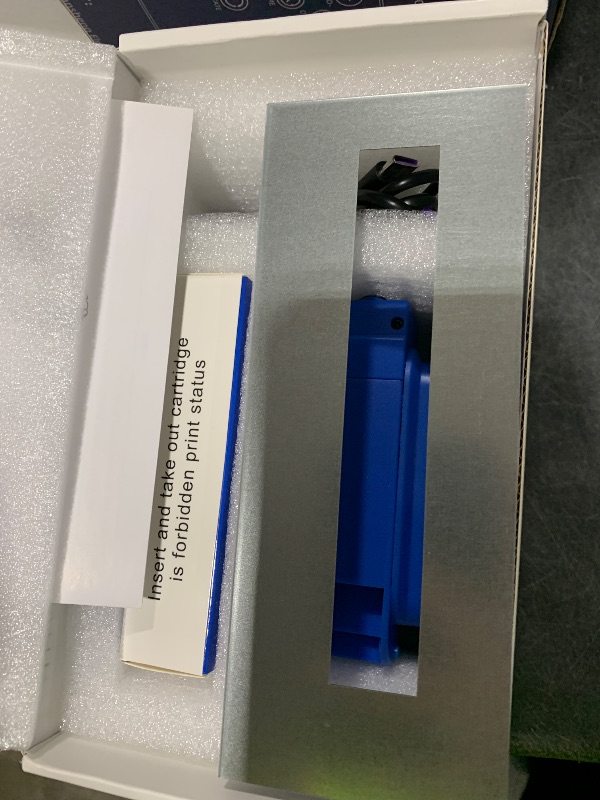 Photo 1 of CHIKYTECH Upgraded Mini Inkjet Printer for All Materials, Portable Printing Machine for Date Time Barcode Logo Qrcode Batch Number Image Icons (Mini Inkjet Printer)