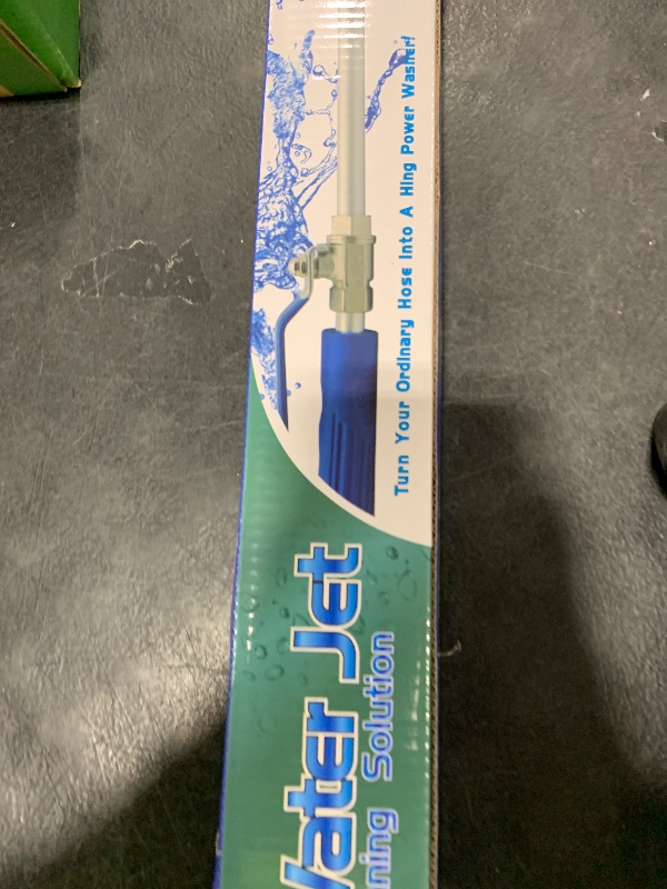 Photo 1 of ? Pressure Portable Pressure Washer 2-in-1 Power Washer Wand with 2 Jet Different Nozzle and Hose Quick Connectors Jet High Pressure Washer Tools for Floor Wall Fence Cleaning Garden Watering