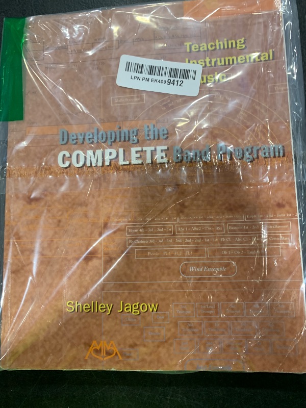 Photo 1 of Teaching Instrumental Music: Developing the Complete Band Program